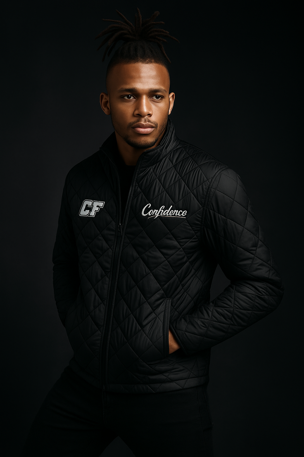 Confidence is Free – 007 Quilted Jacket