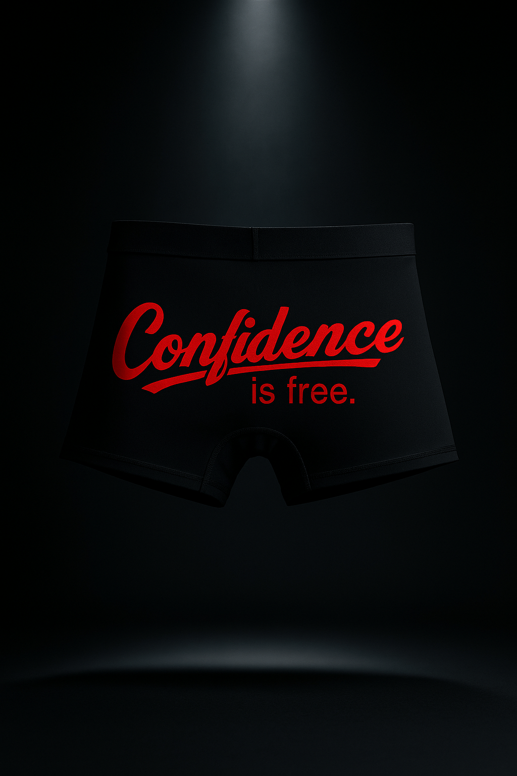 Confidence is Free - Men's Boxers BLACK V2