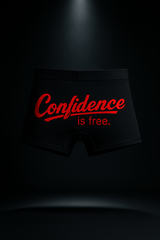 Confidence is Free - Men's Boxers BLACK V2