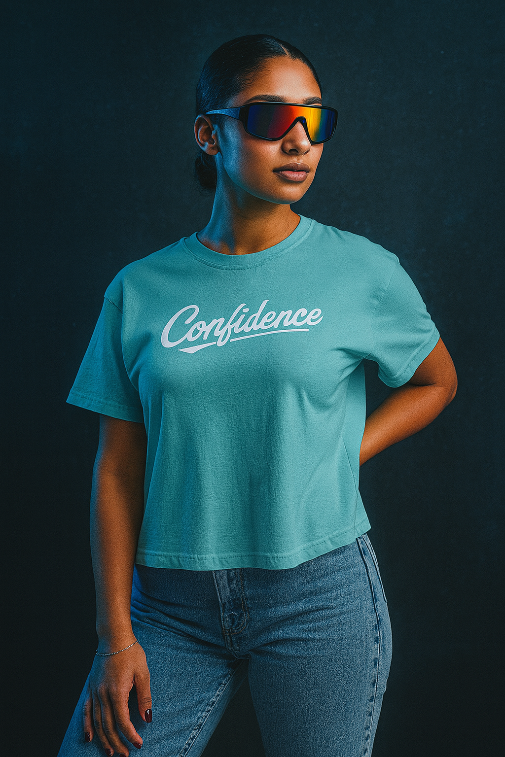 Confidence is free - Women's Boxy Tee V1