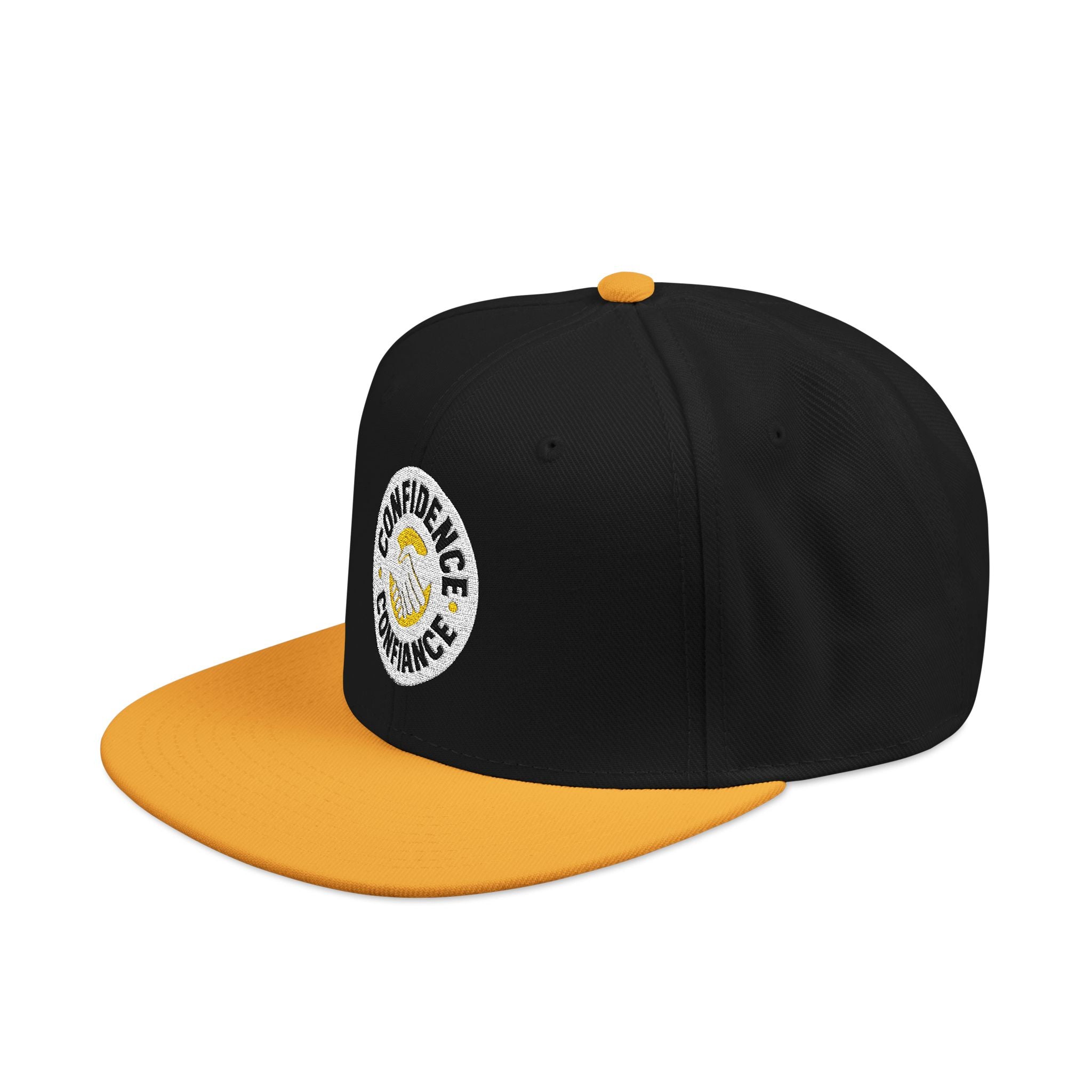 Confidence is Free – Snapback | GOLD x BLCK Y4