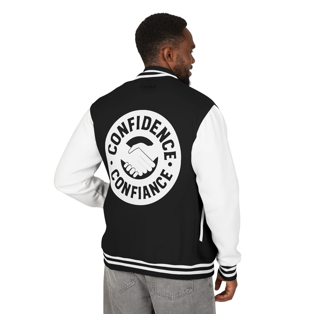 Confidence is Free – Letterman Jacket | Timeless Varsity Style V02