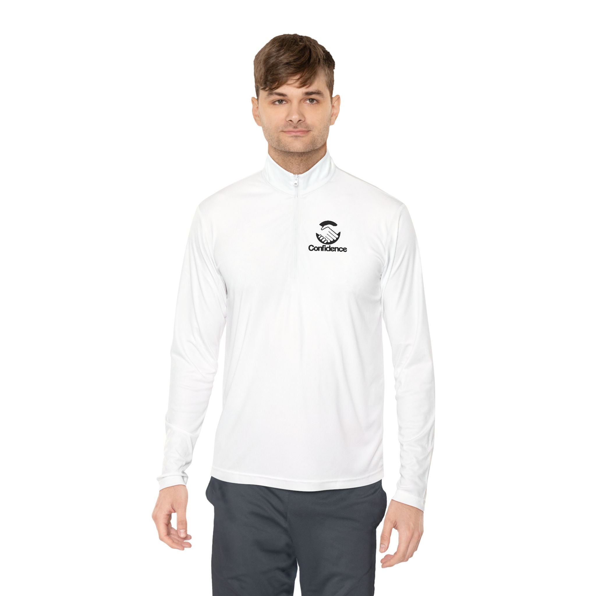 Confidence is Free x Quarter-Zip Pullover