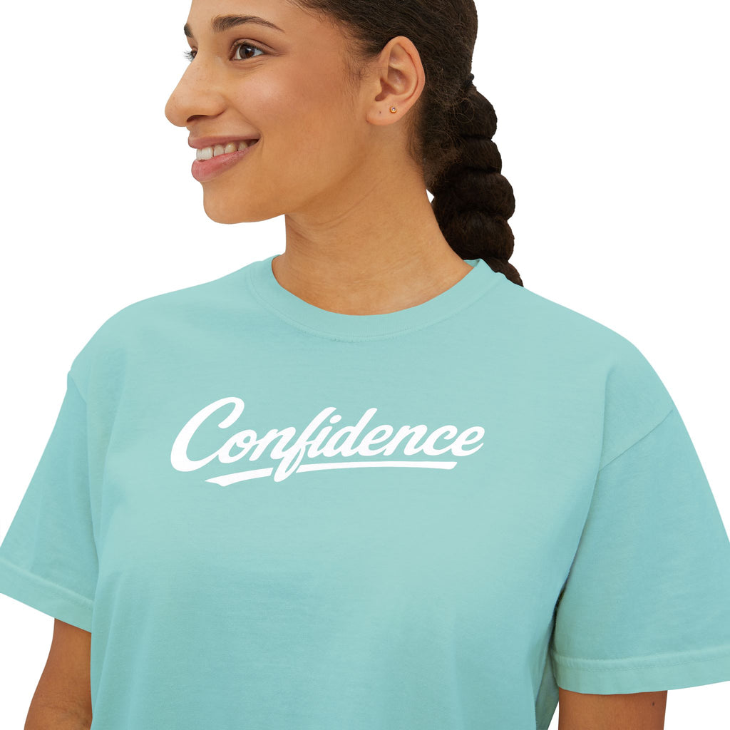 Confidence is free - Women's Boxy Tee V1