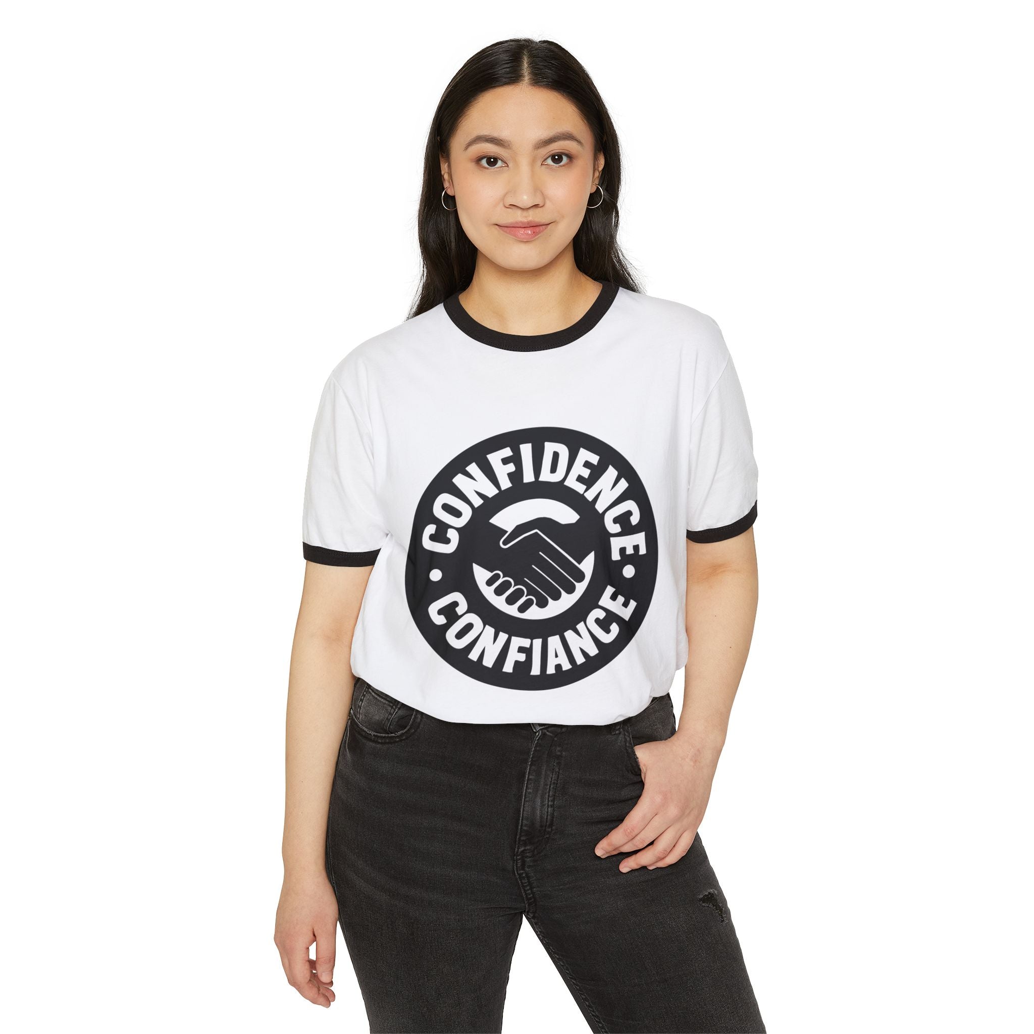 Confidence Ringer T-Shirt | Ringer T-Shirt