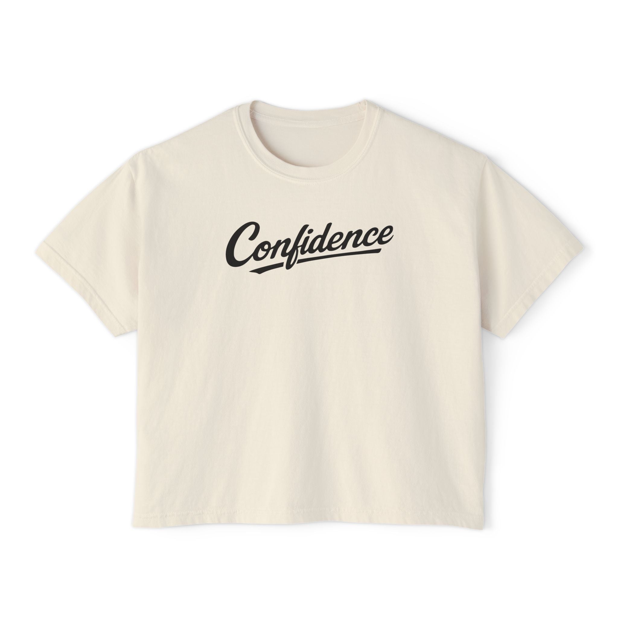 Confidence is free - Women's Boxy Tee V1
