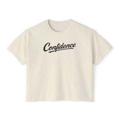 Confidence is free - Women's Boxy Tee V1