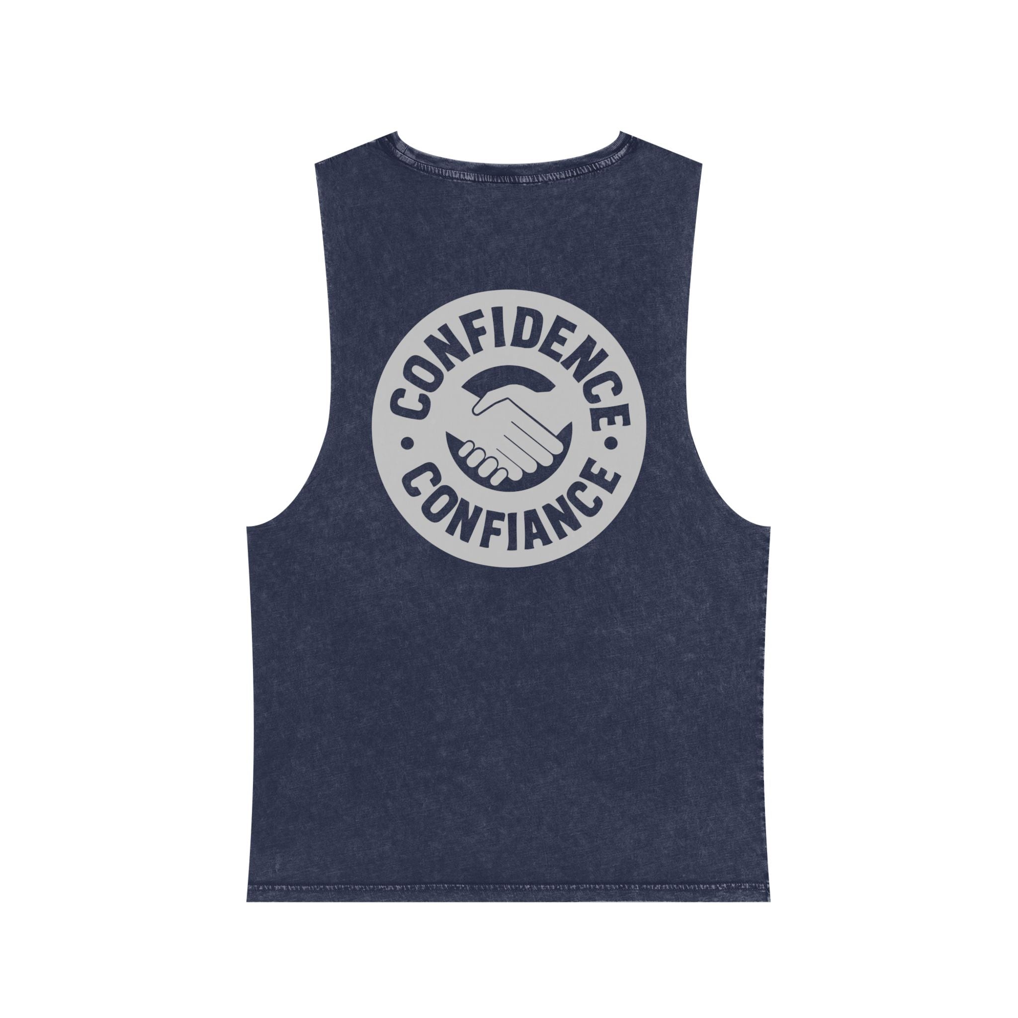 Confidence is Free - Stonewash Tank Top