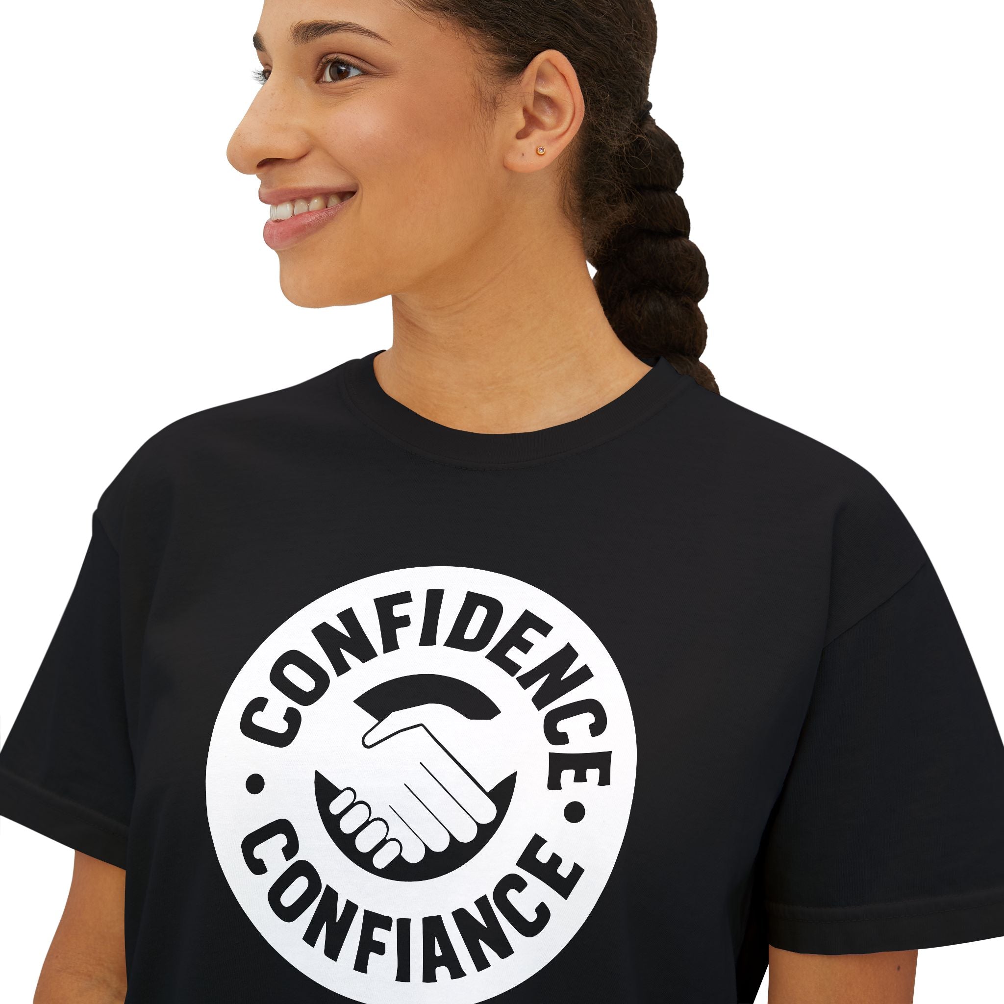 Confidence is free - Women's Boxy Tee V20