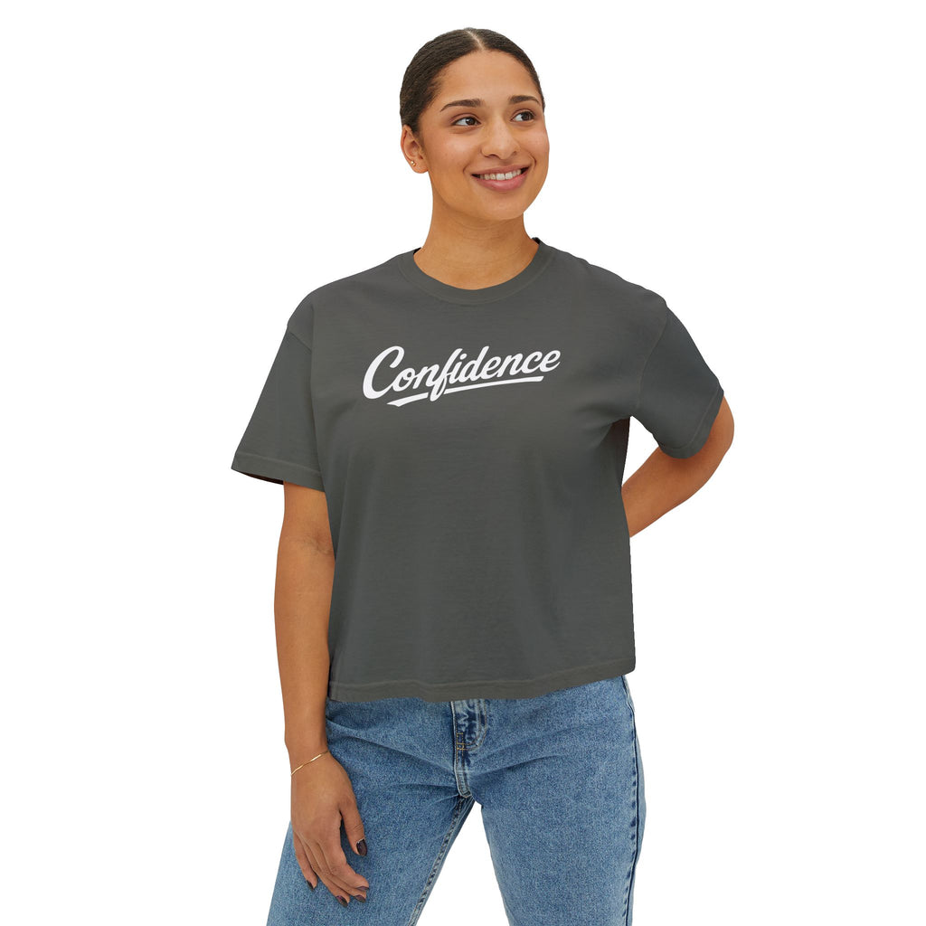 Confidence is free - Women's Boxy Tee V1