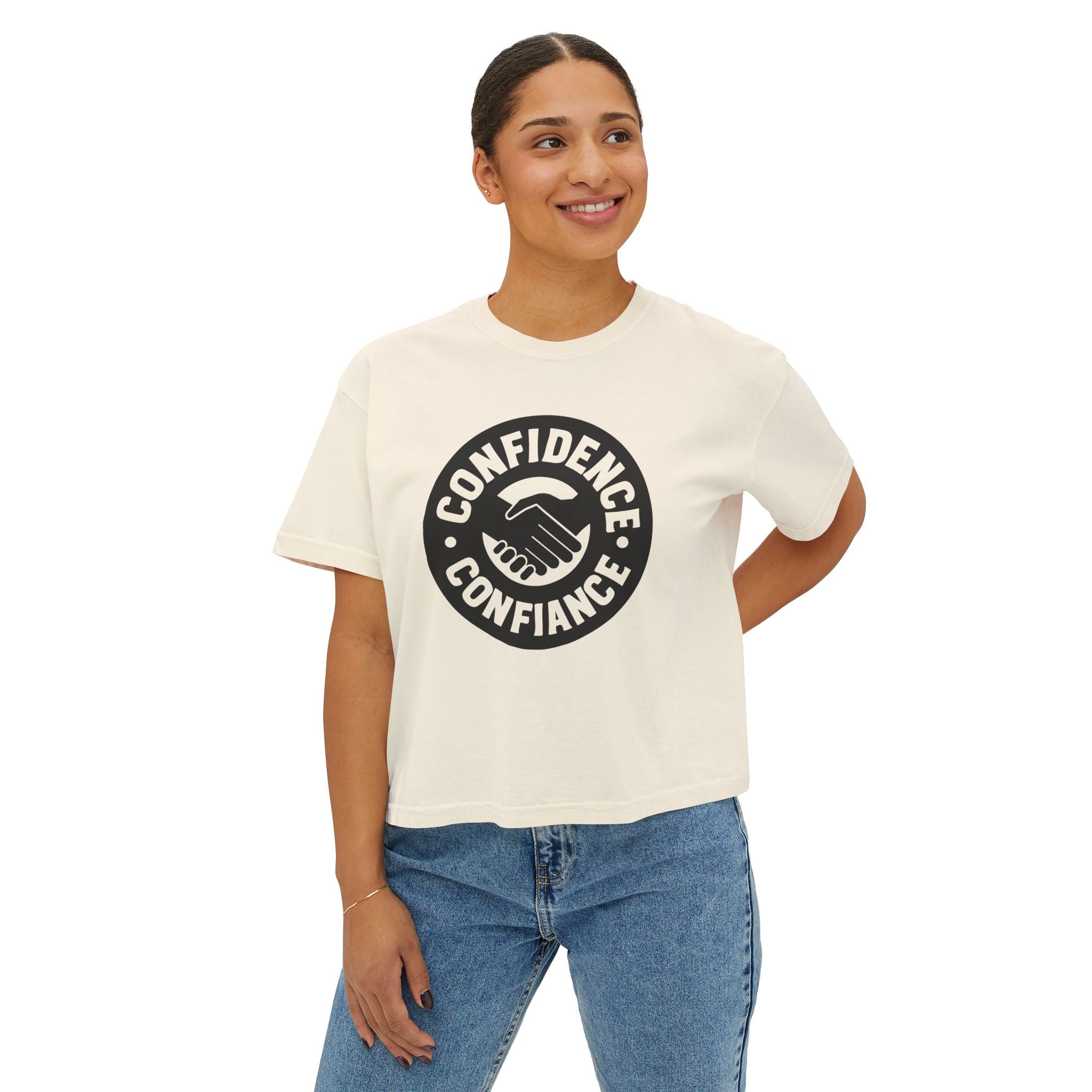 Confidence is free - Women's Boxy Tee V20