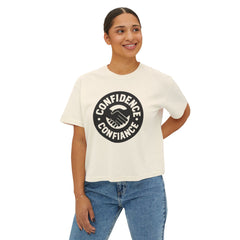 Confidence is free - Women's Boxy Tee V20