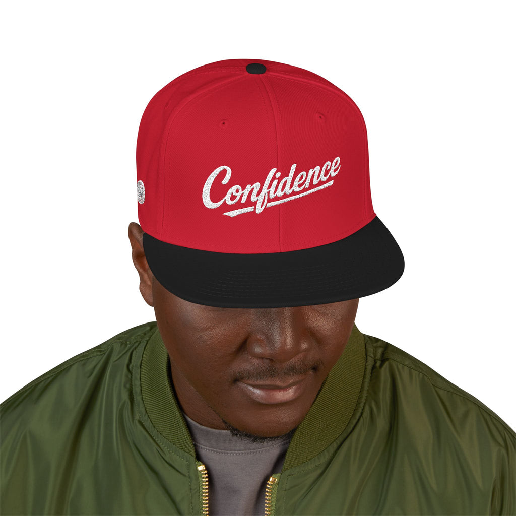 Confidence is Free – Snapback | RD x BLCK x WHITE X4