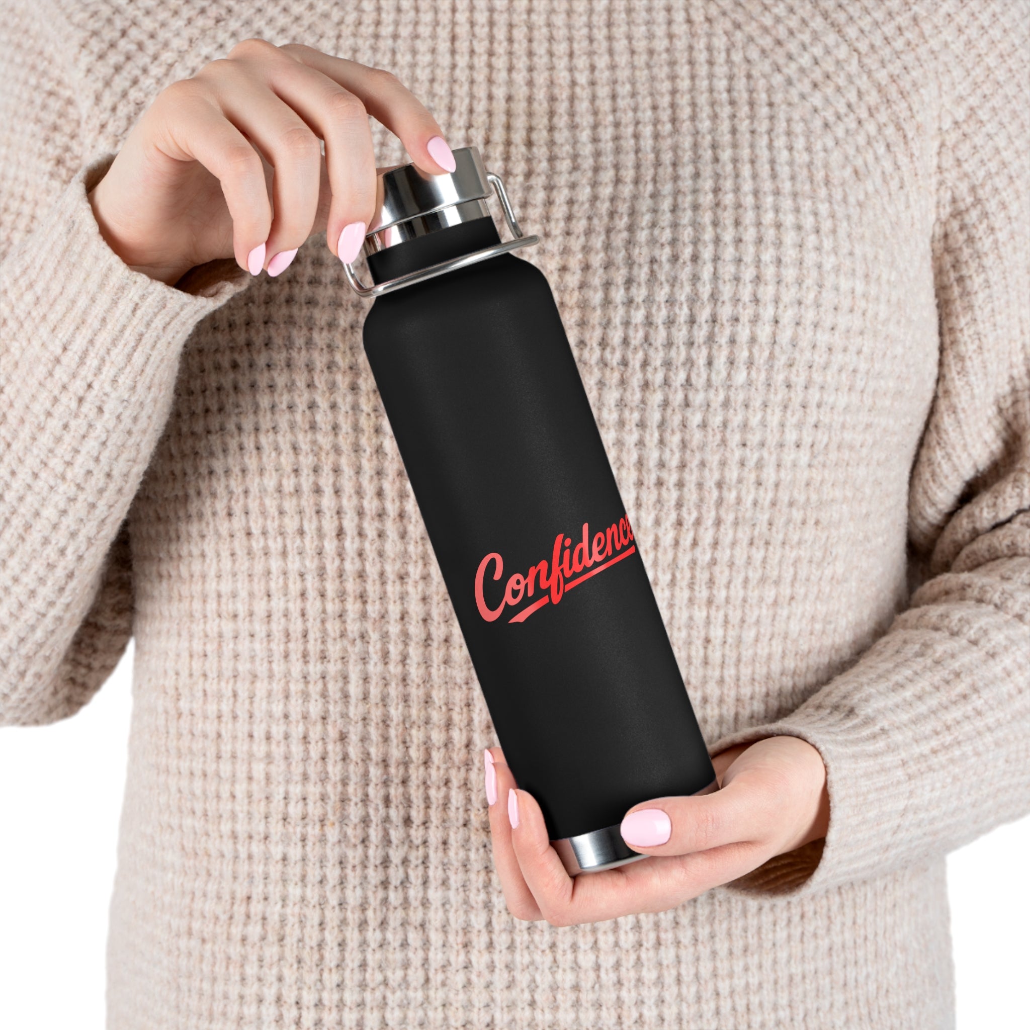 Confidence Insulated Water Bottle – 22oz