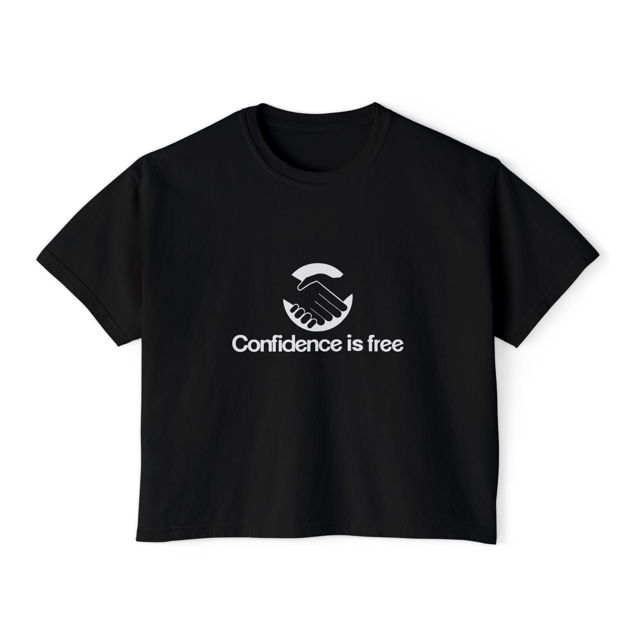 Confidence is free - Women's Boxy Tee V20