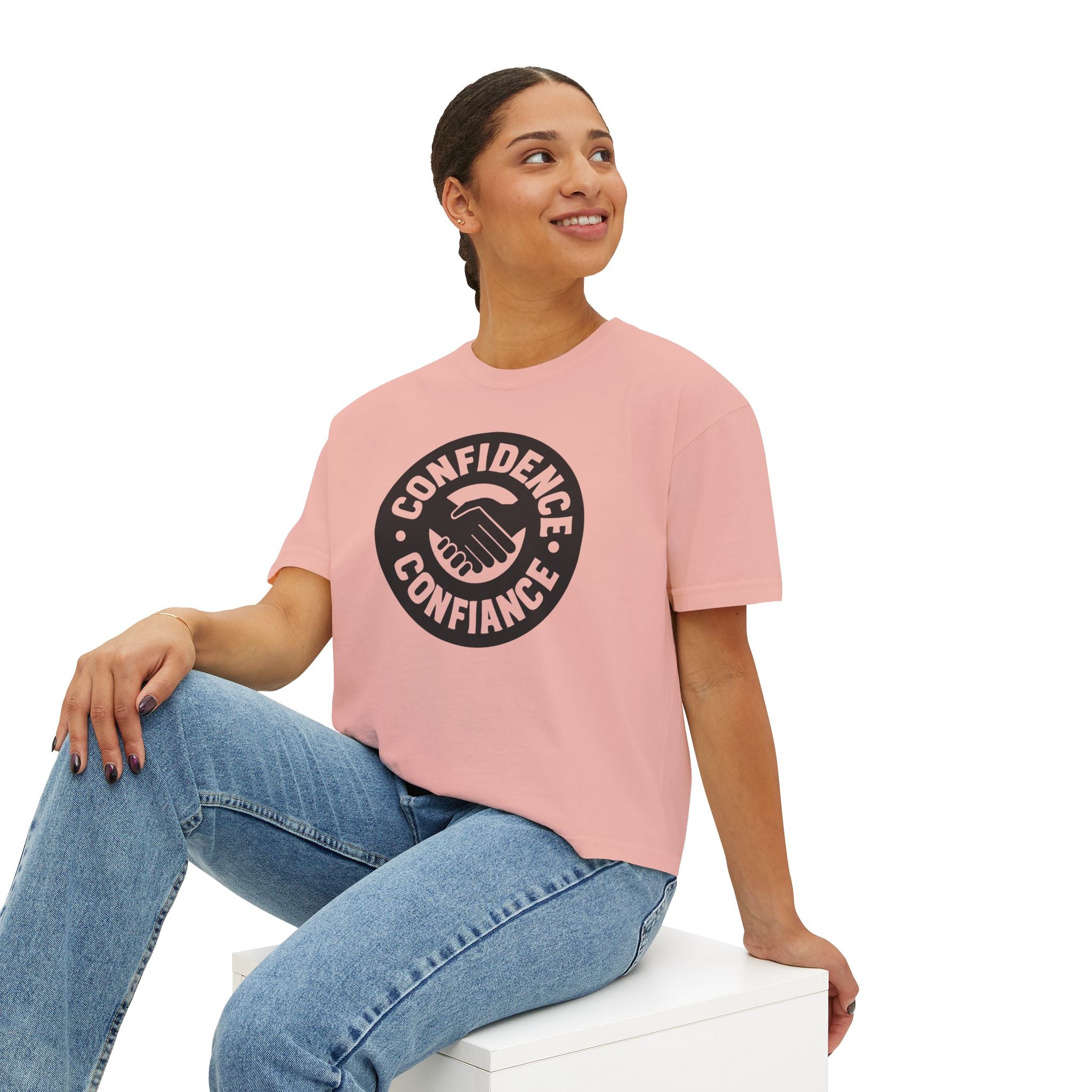 Confidence is free - Women's Boxy Tee V20
