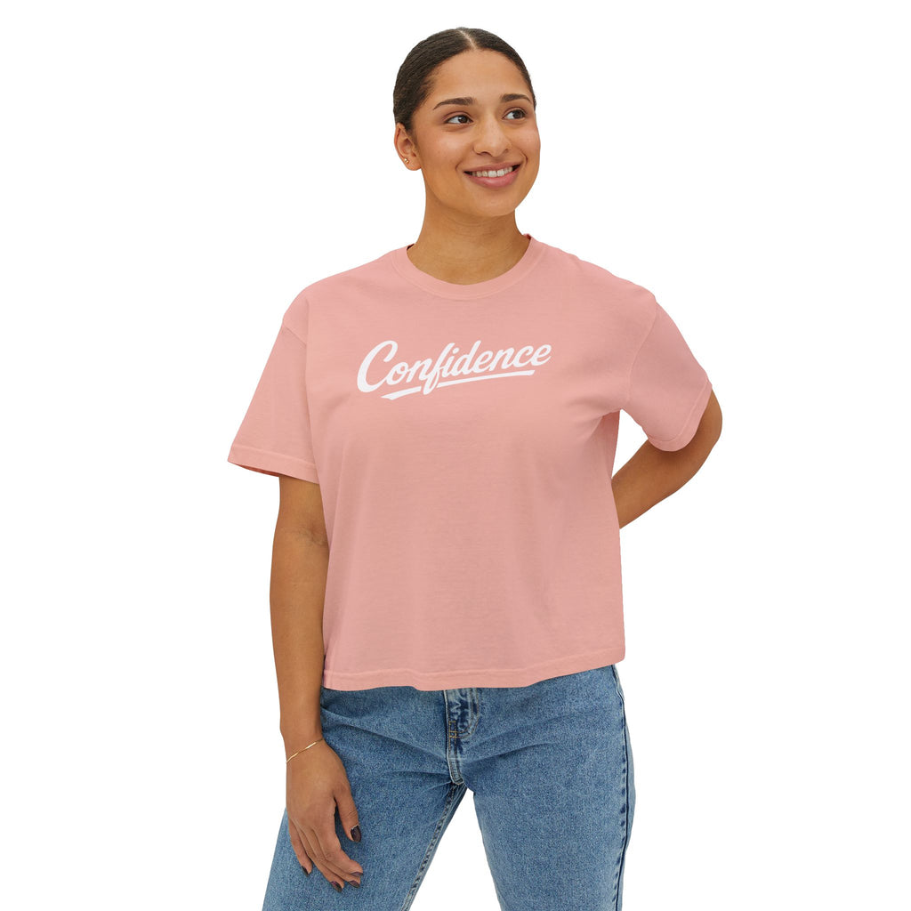 Confidence is free - Women's Boxy Tee V1