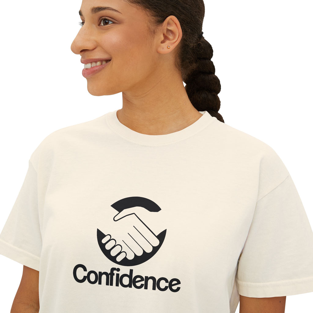 Confidence is free - Women's Boxy Tee V2