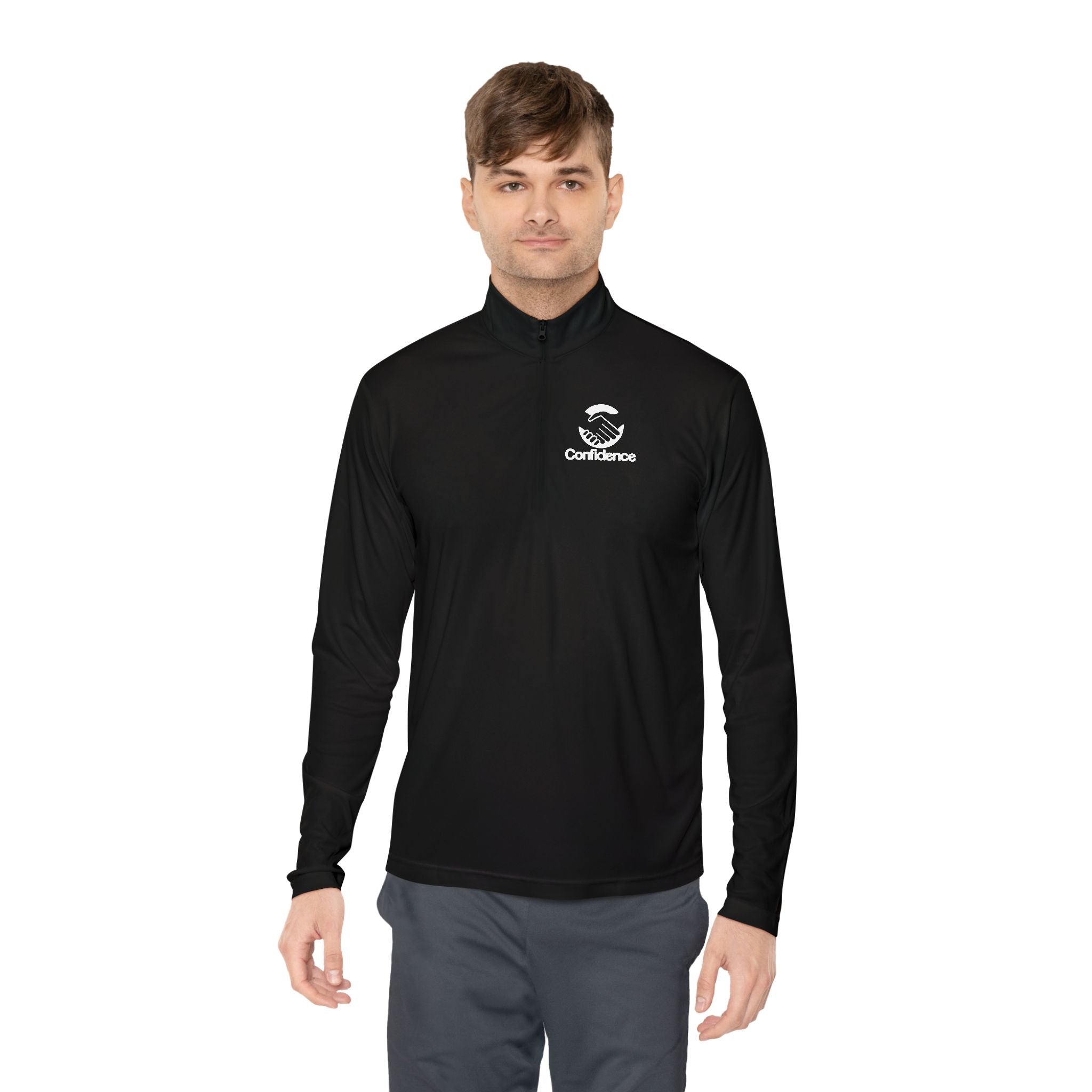 Confidence is Free x Quarter-Zip Pullover