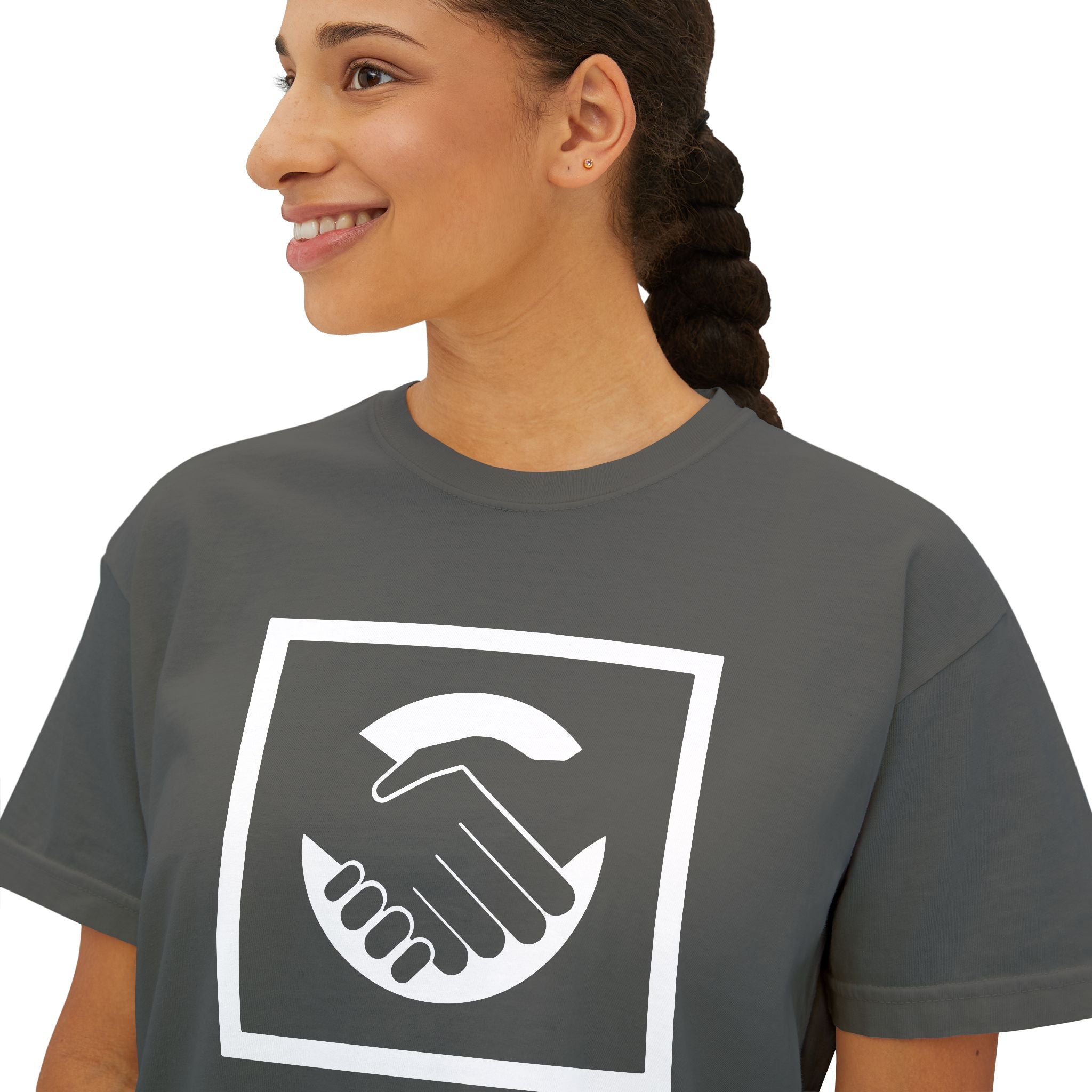 Confidence is free - Women's Boxy Tee V2.1