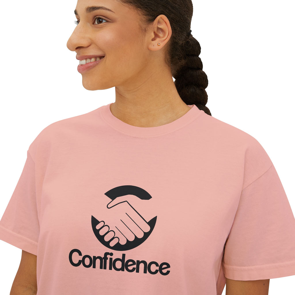 Confidence is free - Women's Boxy Tee V2