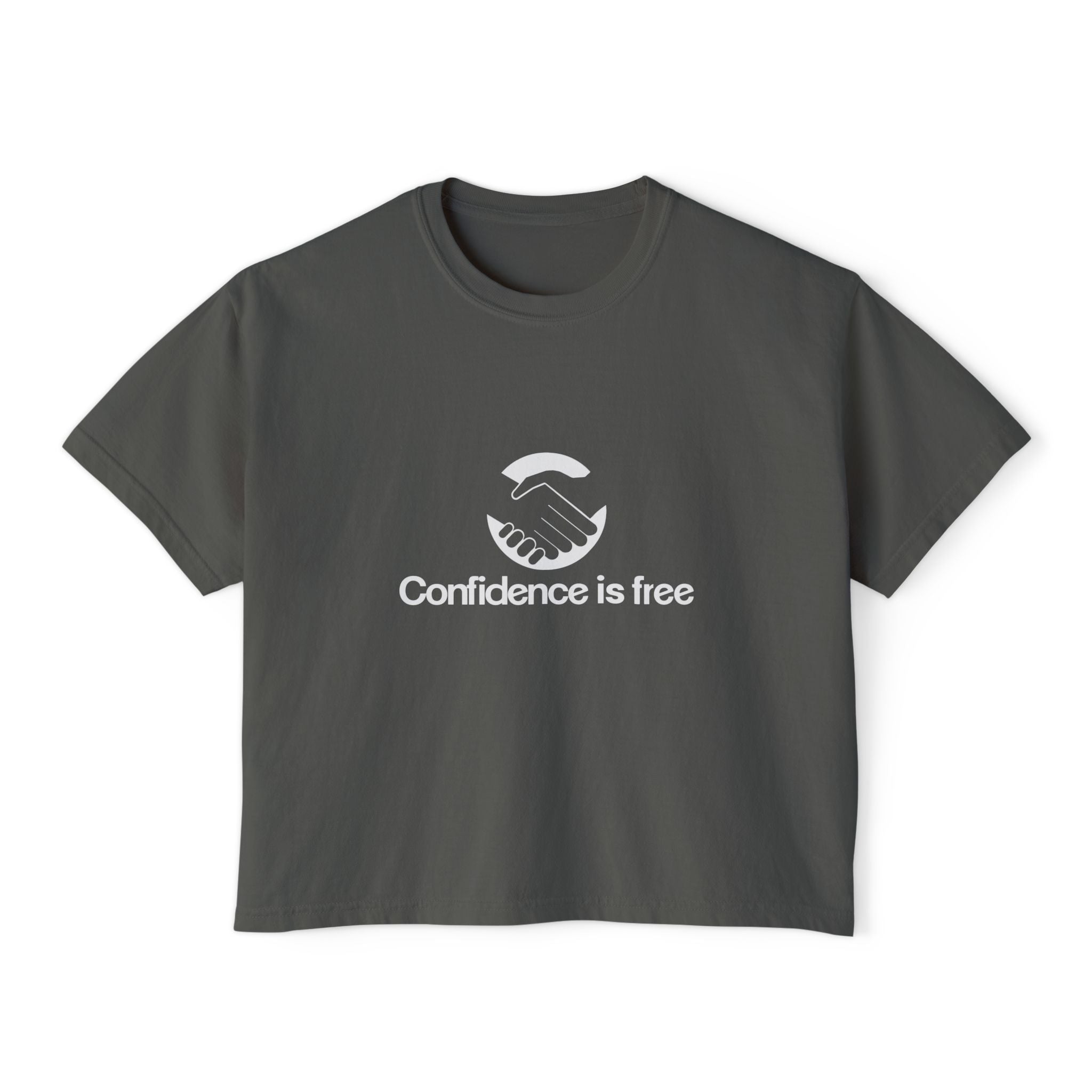 Confidence is free - Women's Boxy Tee V20