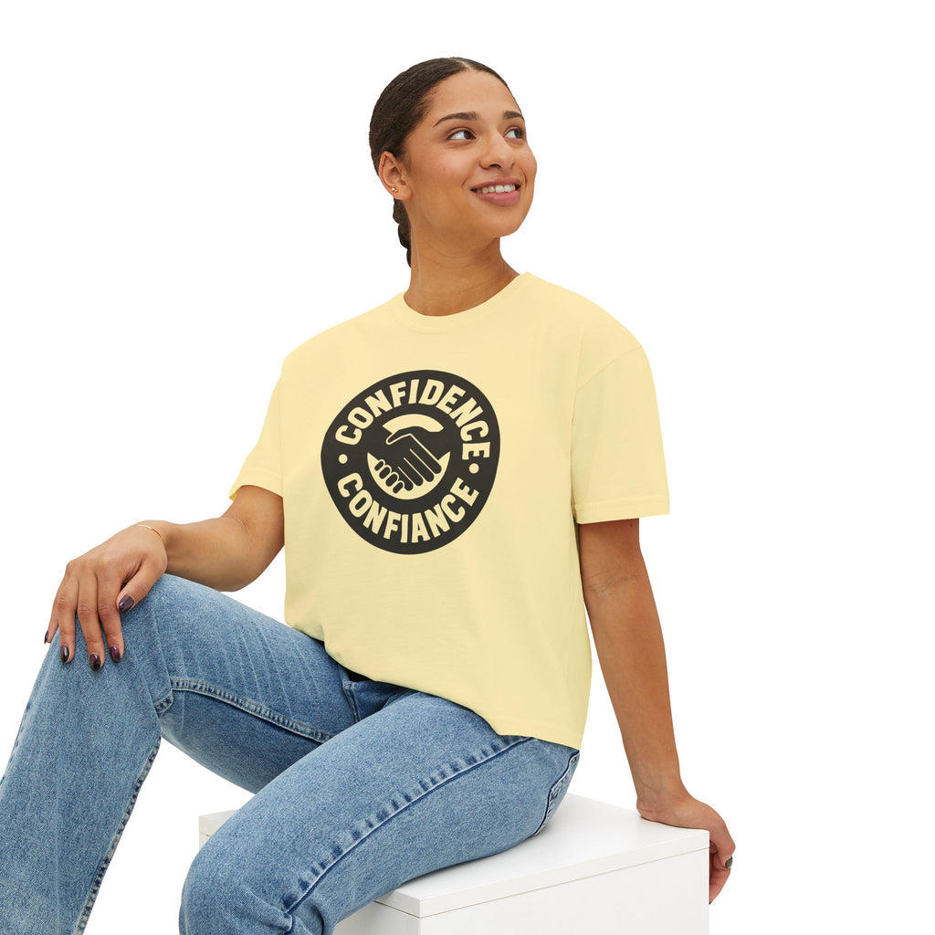 Confidence is free - Women's Boxy Tee V20