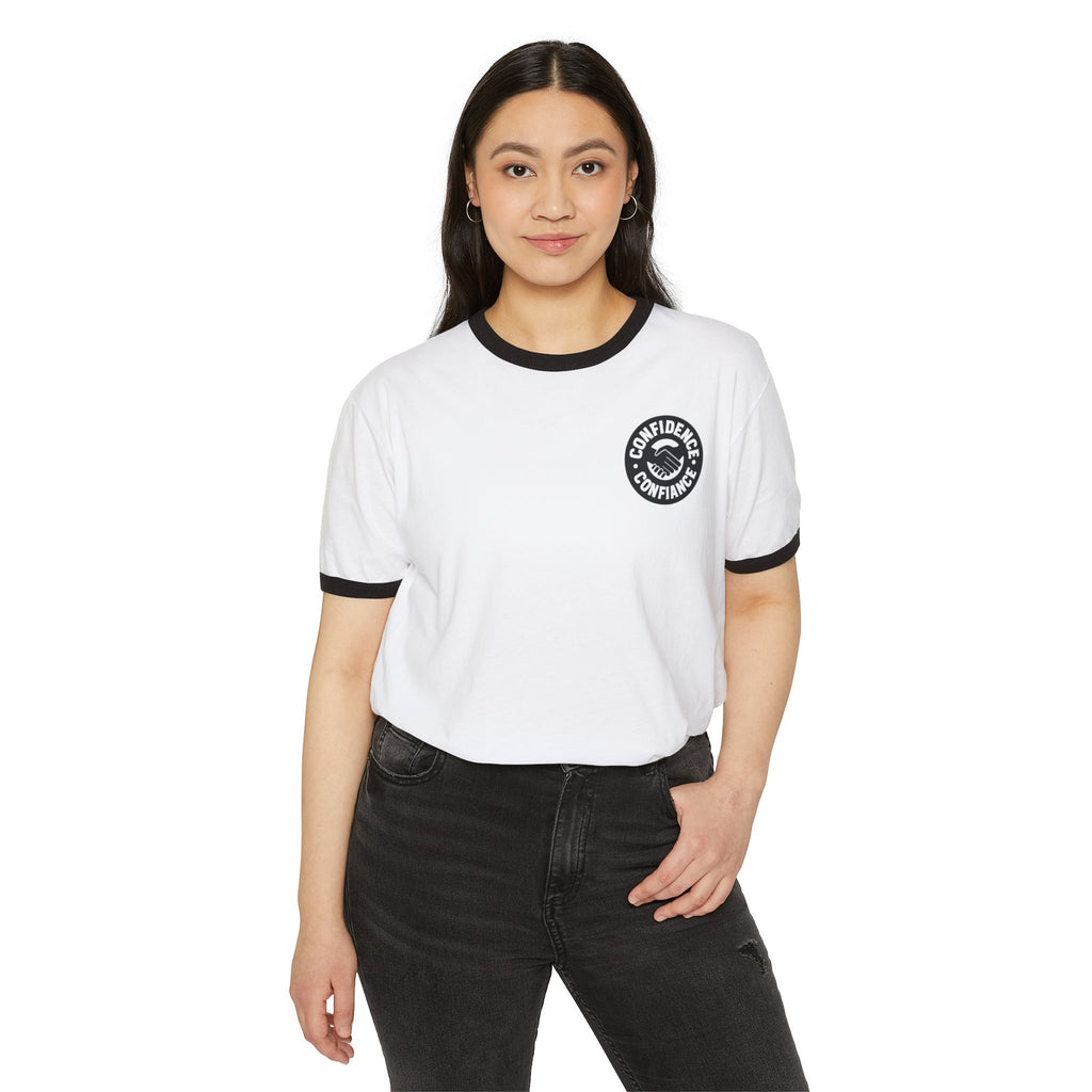 Confidence Ringer T-Shirt | Ringer T-Shirt V1X