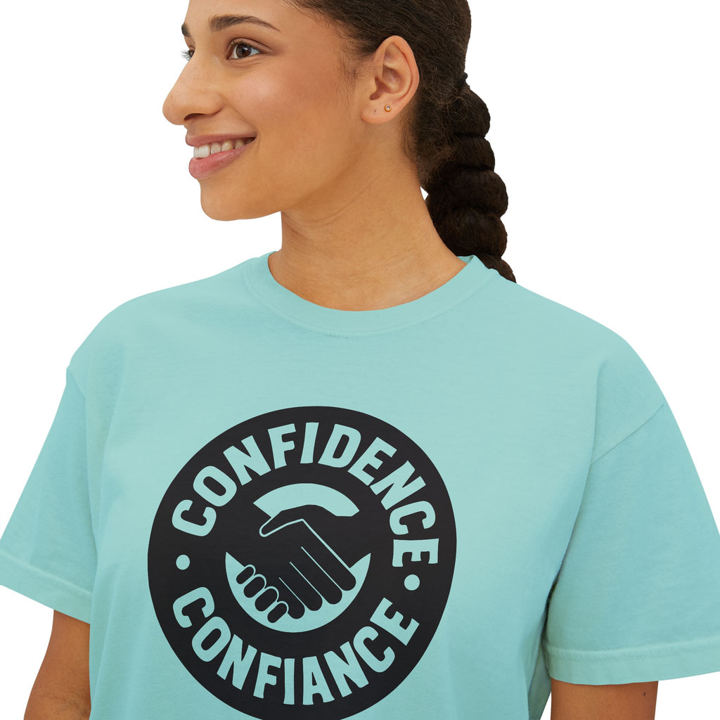 Confidence is free - Women's Boxy Tee V20