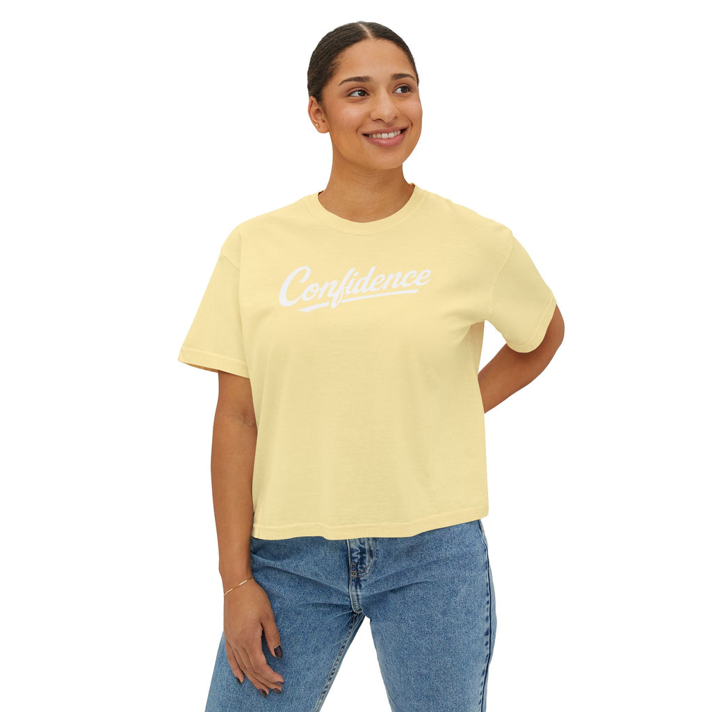 Confidence is free - Women's Boxy Tee V1