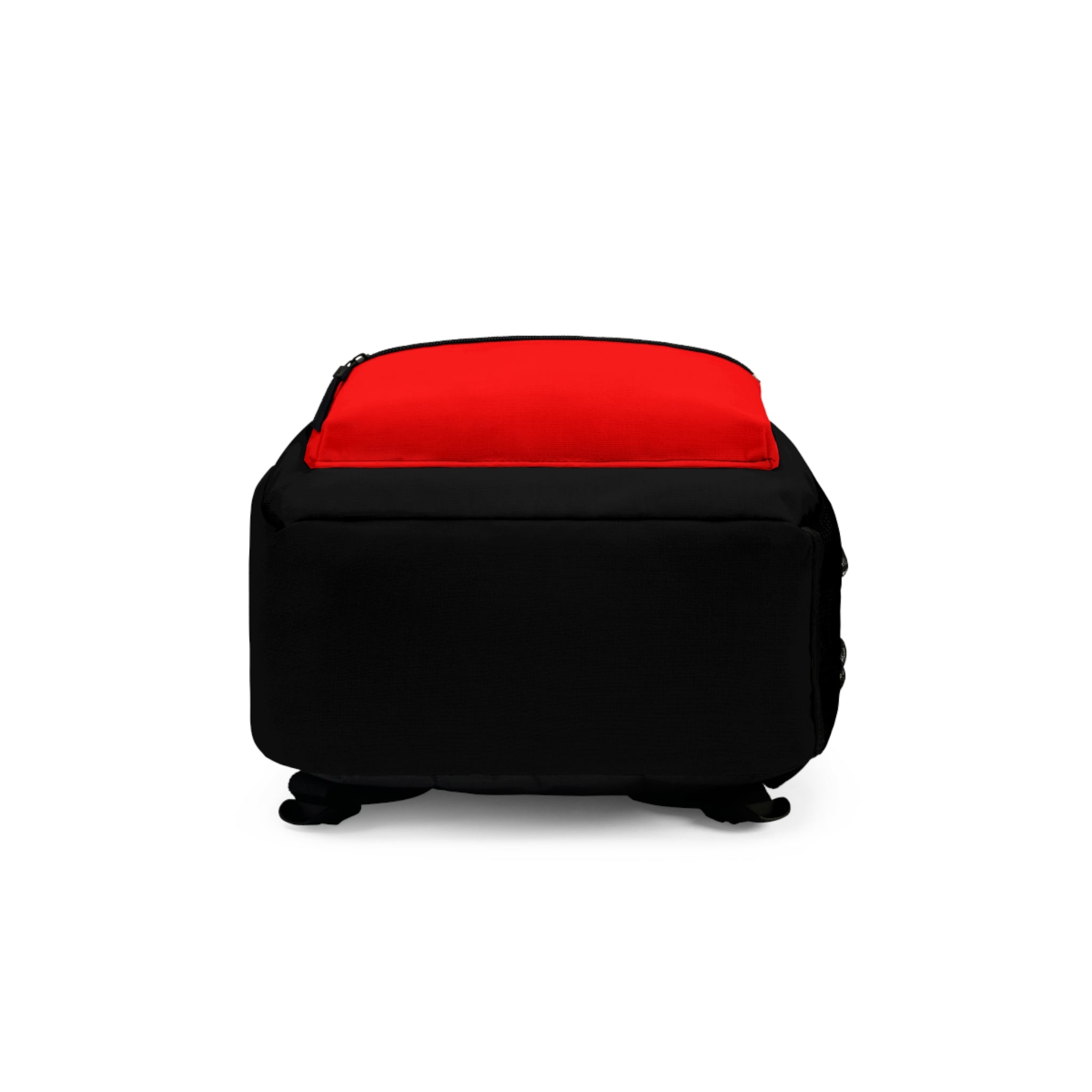 Confidence is Free – Stylish Red Accent Backpack