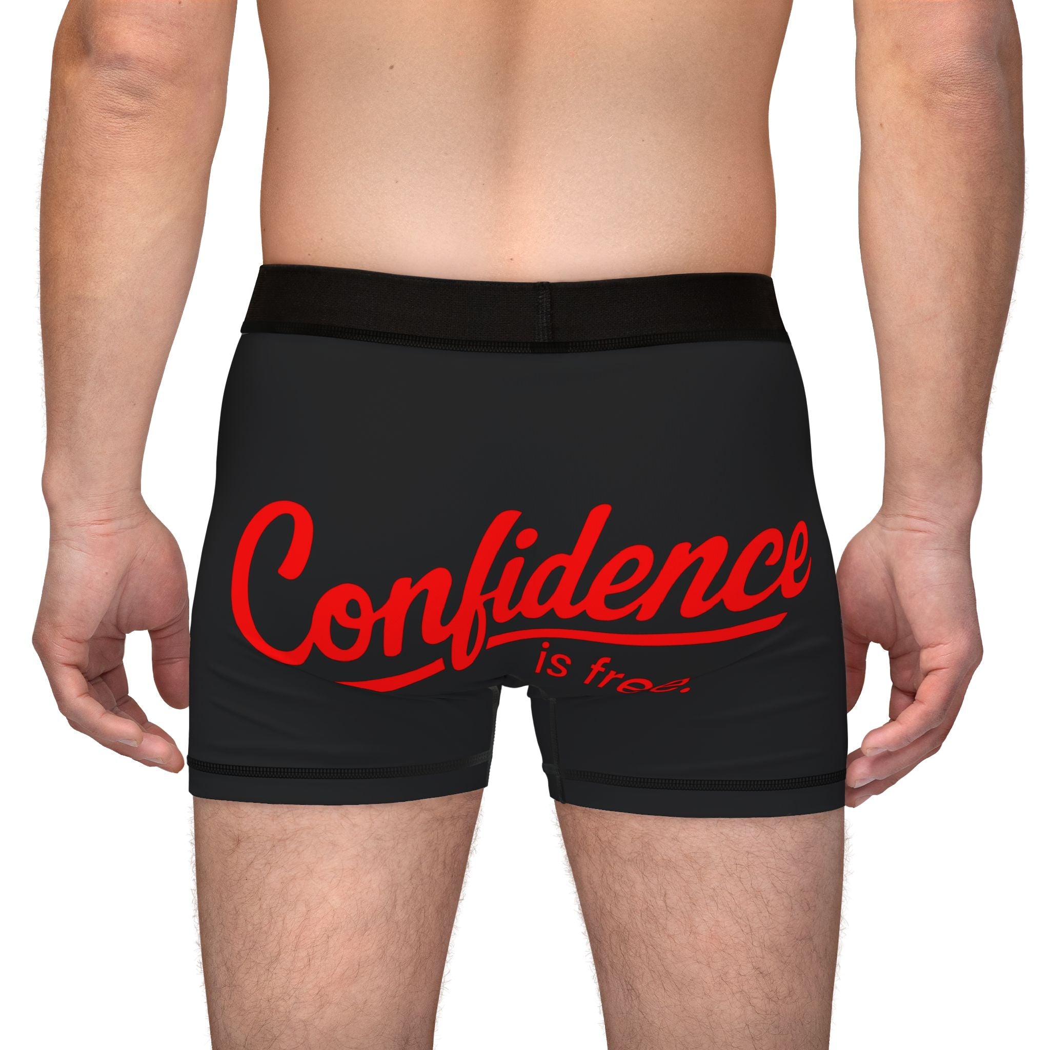 Confidence is Free - Men's Boxers BLACK V2