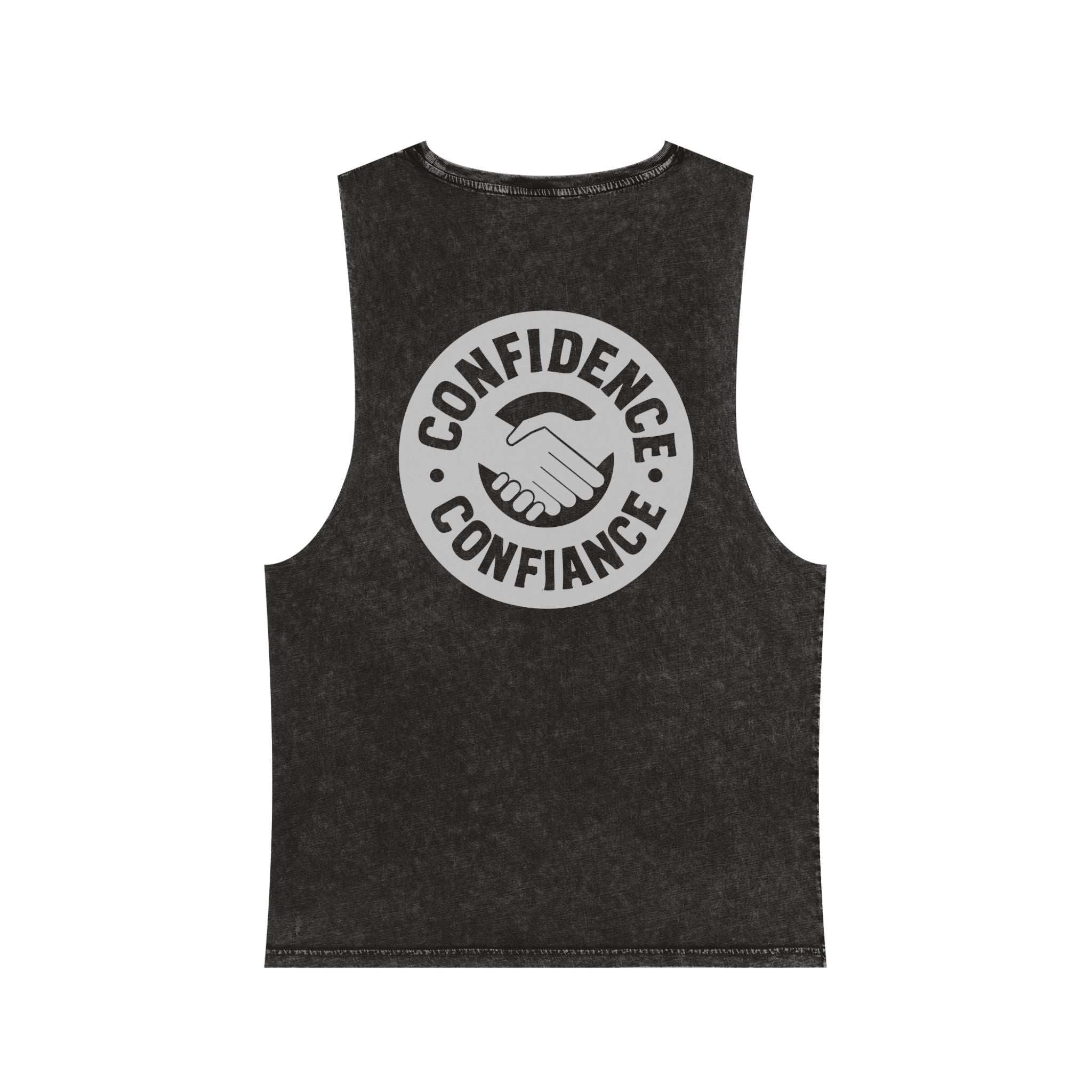 Confidence is Free - Stonewash Tank Top