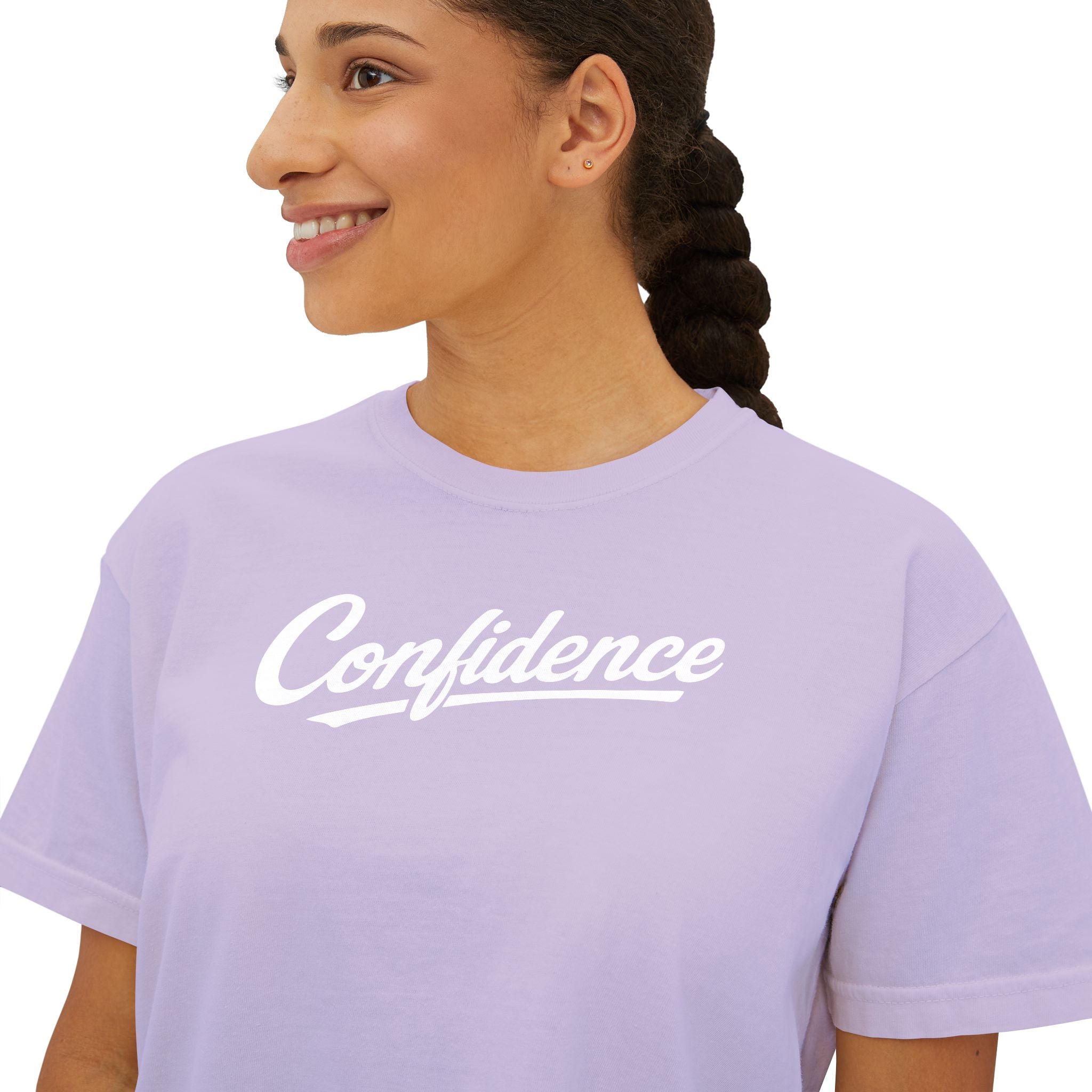 Confidence is free - Women's Boxy Tee V1