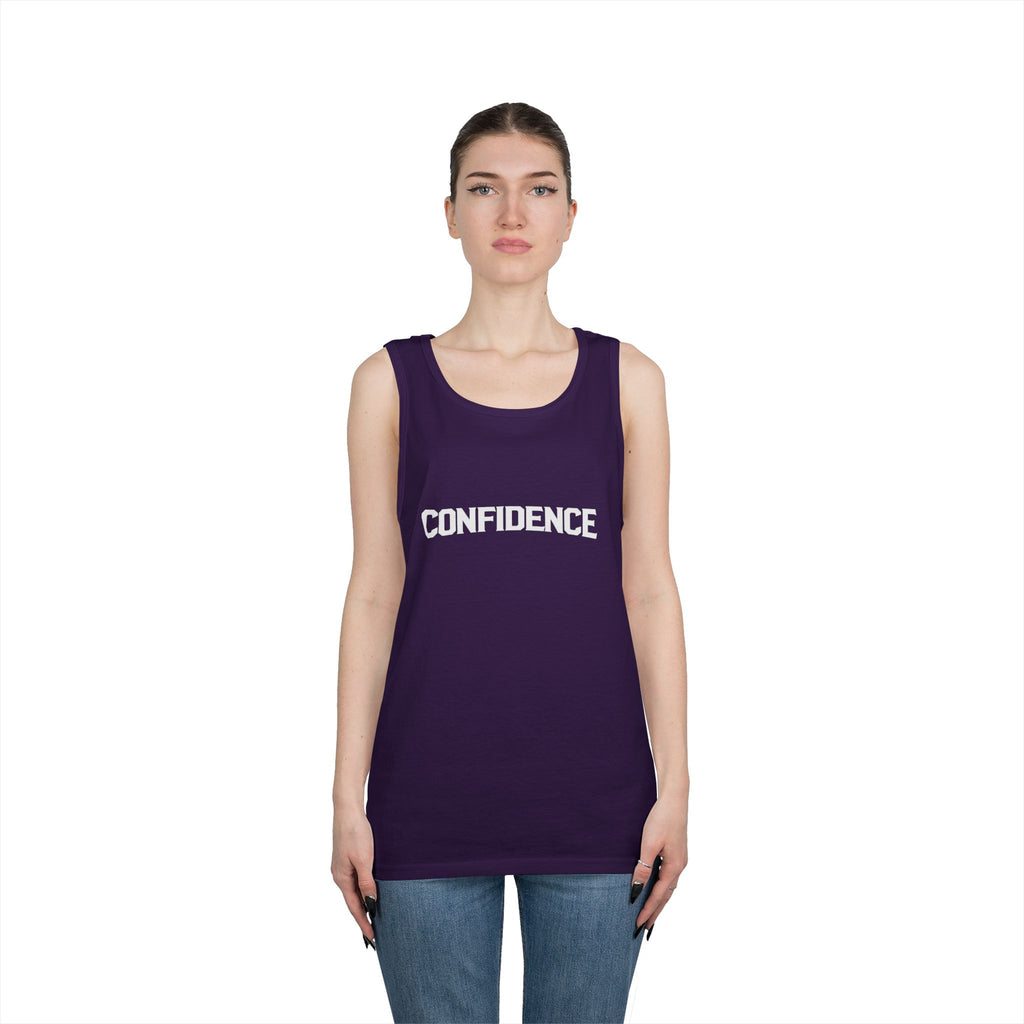Confidence is Free – Unisex Heavy Cotton Tank Top