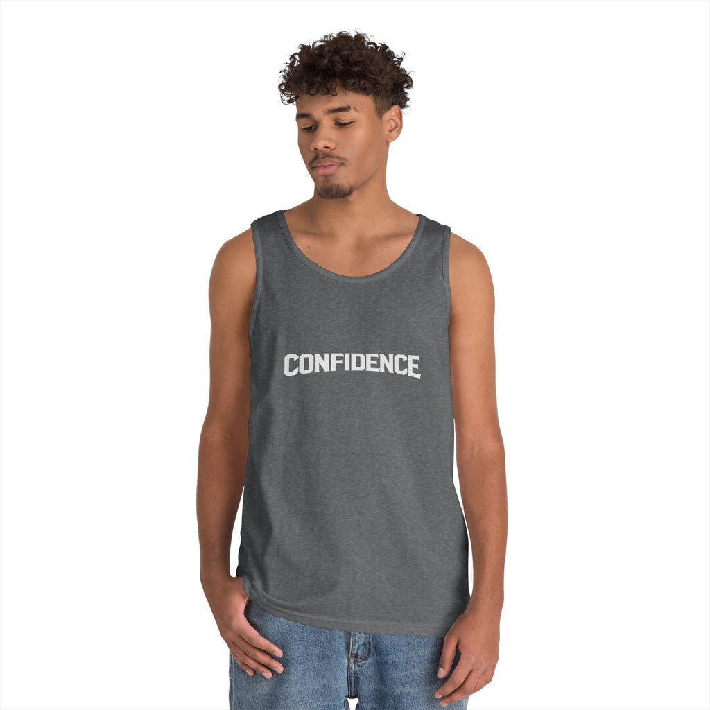 Confidence is Free – Unisex Heavy Cotton Tank Top